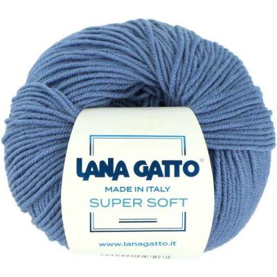 Lana Gatto Super Soft 10173 jeans modrá