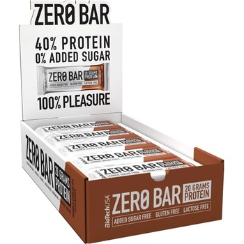 BioTechUSA Zero Bar [20 x 50 грама] Двоен шоколад