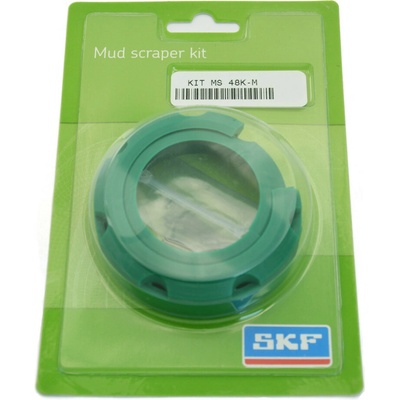 Pojistné prachovky do bláta (pro přední vidlice KYB/Marzocchi/ZF Sachs 48 mm), SKF (sada 2 ks vč. závlaček)