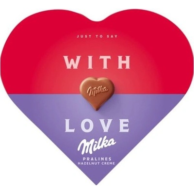 Milka I Love Pralinés Hazelnut Créme 44 g