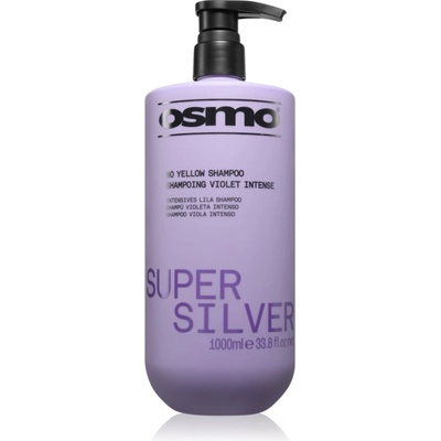 OSMO Super Silver No Yellow Shampoo шампоан против жълти оттенъци за руса и сива коса 1000ml