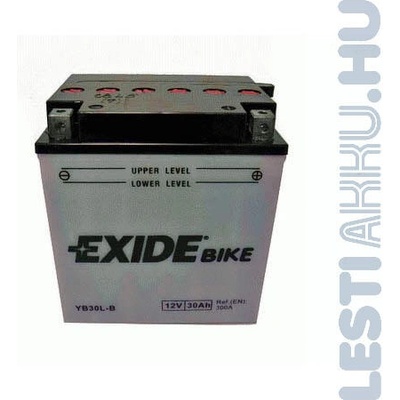 Exide 30Ah 300A right+ YB30L-B