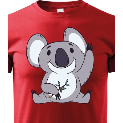 dětské triko Koala červená