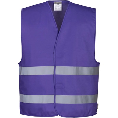 Portwest hi-vis iona f474 / Жилетка със светлоотразителни ленти - лилава s/m (f474purs/m)