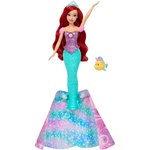Disney Princess Кукла Disney Princess - Ариел с трансформираща се рокля, фигурка и аксесоари (JLK19) - ozone