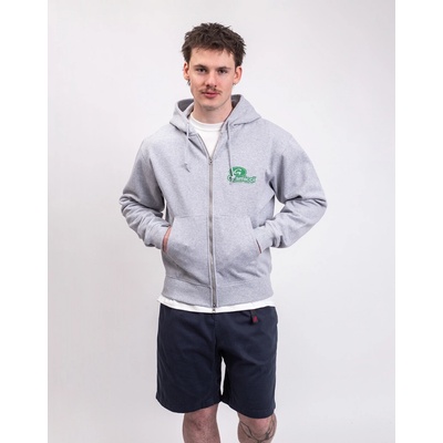 Gramicci '82 Zip Hooded Sweatshirt heather grey