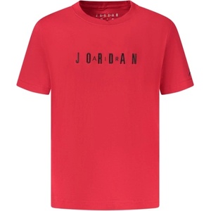 Nike Детска тениска с къс ръкав jordan, Размер 10a, Цвят Червено (95d634_ror78)