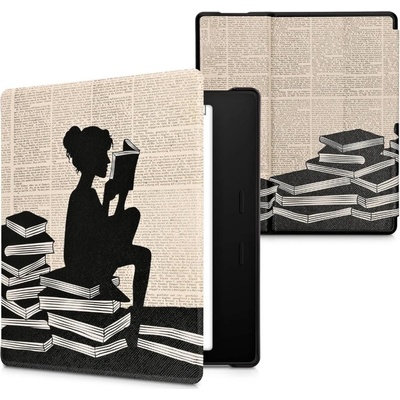 KW Mobile Girl And Books KW4941734 pro Amazon Kindle Oasis 2 / 3 vícebarevné