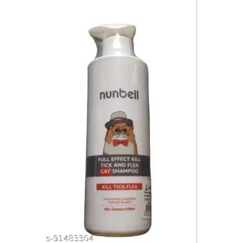 Nunbell Full Effect Kill Tick - Flea Cat Shampoo - Шампоан за котки противопаразитен 350мл