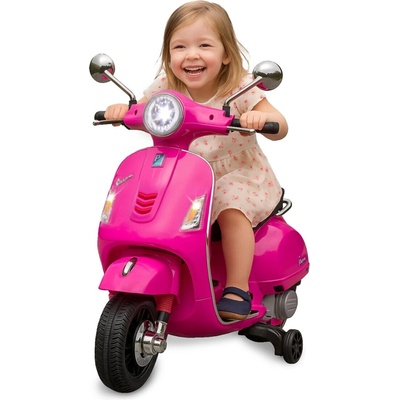 JAMARA Detské elektrické odrážadlo Vespa GTS 125 ružové