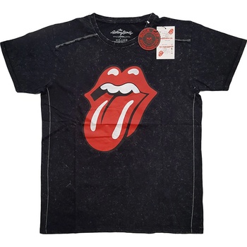 The Rolling Stones tričko Classic Tongue čierne