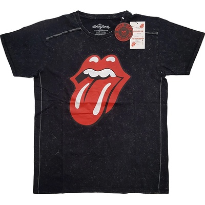 The Rolling Stones tričko Classic Tongue čierne