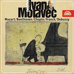 Supraphon Moravec Ivan: Komplet Mozart, W. A. -Beethoven, L. v. -Chopin, F. -Franck, C. -Ravel, M. -Debussy, C. - 4CD (010197)