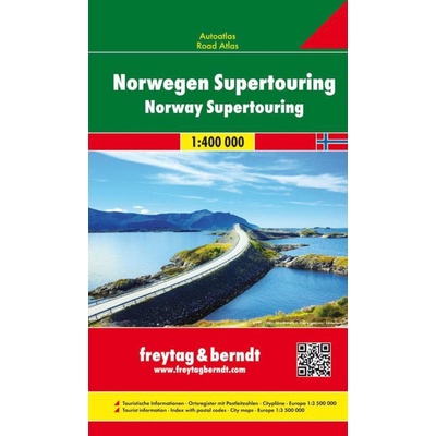 Freytag a Berndt Norsko Supertouring 1:400 000 autoatlas