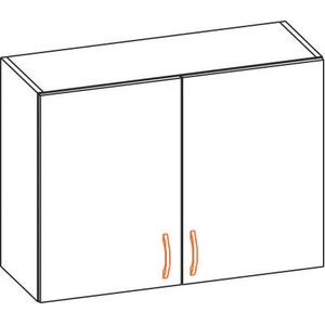 Bogdan Furniture Europe Горен шкаф Alina 80В-E20 елша - bogdanmebel