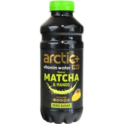 Arctic+ Pro Funkční voda nesycená matcha a mango zero sugar 600 ml