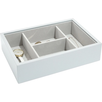 Stackers Ковчеже за бижута Loves Luxury 4 камери небесносиньо (75447)