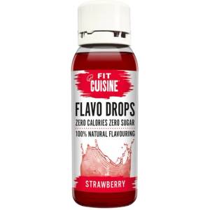 Applied Nutrition Fit Cusine Flavo Drops | Zero Calories - Zero Sugar - 100% Natural Flavoring [38 мл] Ягода