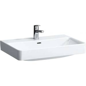 Laufen Pro S - Умивалник, 70x47 см, 3 отвора за смесител, с LCC, бял H8169674001081 (H8169674001081)
