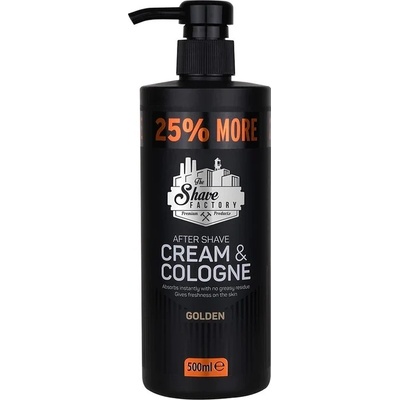 THE SHAVE FACTORY Cream & Cologne 2in1 500 ml