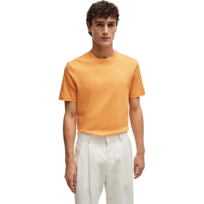 Boss Мъжка блуза с яка Boss Tiburt 406 10259993 01 Polo Shirt Mens - Medium Orange