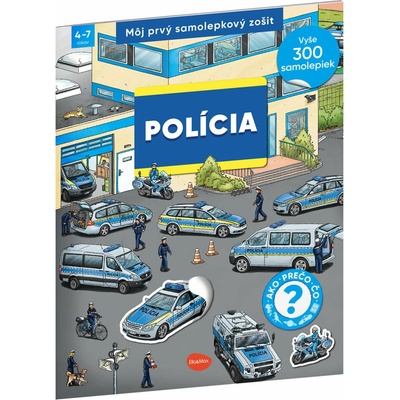 Môj prvý samolepkový zošit polícia
