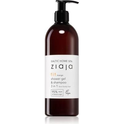 Ziaja Baltic Home Spa Fit Mango душ гел за лице, тяло и коса 500ml