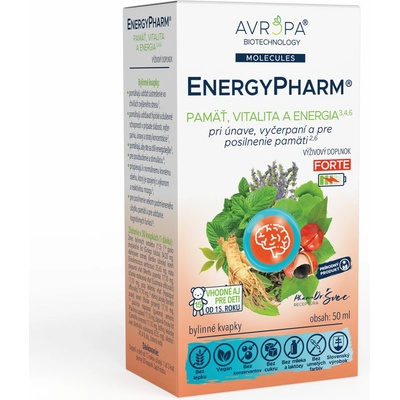 Avropa EnergyPharm bylinné kvapky 50 ml