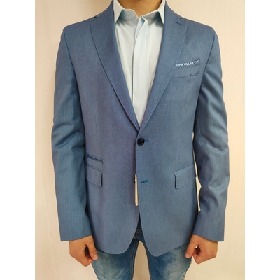 Van Gils Мъжко сако с джобове в син цвят Van GilsM-242 - Син, размер 50 / L