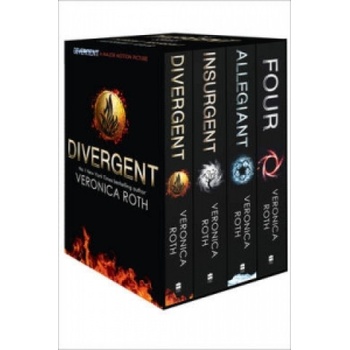 Divergent Series Box Set Books 1-4 Plus World of Divergent Roth Veronica