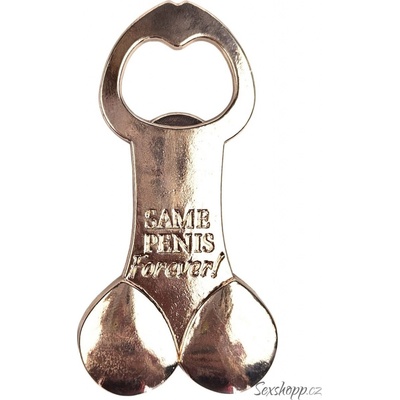 Otvírák na lahve ve tvaru penisu