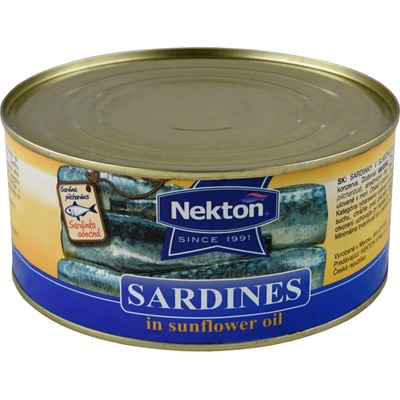 Nekton Sardinky v slnečnicovom oleji 900 g