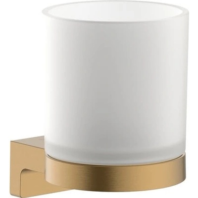 Hansgrohe Držák skleniček AddStoris S kartáčovaný bronz 41769140 – Zboží Dáma