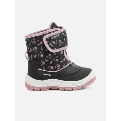 Geox Черни детски обувки за глезена Geox Flanfil ABX Geox | Cheren | Момичешки | 20