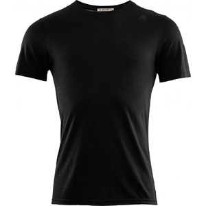 Aclima Мъжко мериносово термобельо Aclima Lightwool Undershirt Tee Merino base layer - Jet Black (015-1267-0114)