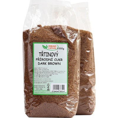 ZP Cukr třtinový tmavý Dark 1kg