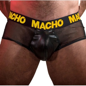 Macho underwear Мъжки Слип macho mx24an Черно/Жълто