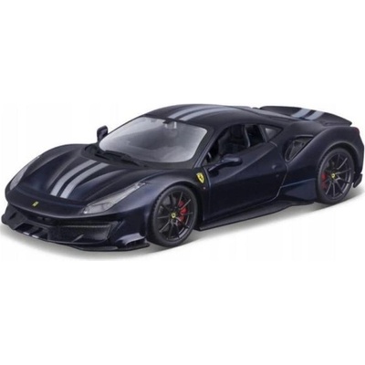 Bburago Bburago 1: 24 Ferrari TOP 488 Pista Синьо/сребриста ивица