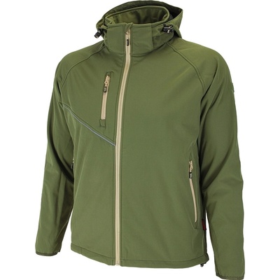 Bennon FORCE Jacket GreenSand softshellová bunda zelená/béžová