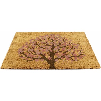Artsy Doormats Blossom Tree of Life Rohožka z kokosového vlákna 60x90 cm