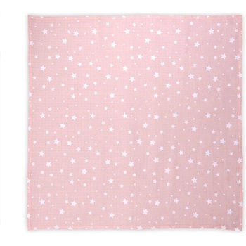 Lorelli ПАМУЧНА ПЕЛЕНА 80/80 СМ rose with stars (3800166103976)