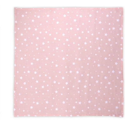 Lorelli ПАМУЧНА ПЕЛЕНА 80/80 СМ rose with stars (3800166103976)