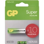 GP Batteries Алкална батерия GP Super LR6 (AA) 10 бр 70596 (1013221001)