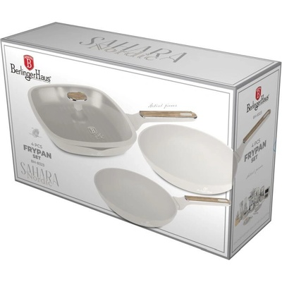 BERLINGERHAUS Sada pánví s titanovým povrchem 4 ks Sahara Nordic Collection BH-8323