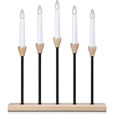 Markslöjd 704160 Vianočný svietnik JOHANSFORS 5xE10 3W 230V ML1081