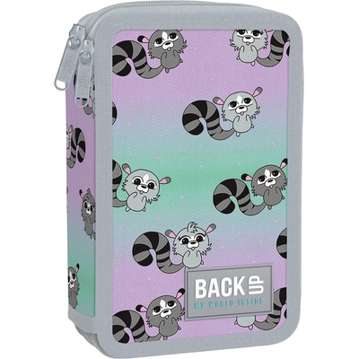 BackUP Несесер с пособия BackUp DW - Raccoons, с 2 ципа (93304)