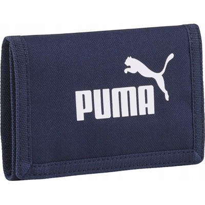 Puma tmavě modrá polyester horizontální se suchým zipem 2 přihrádky na karty