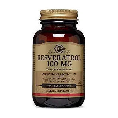 Solgar Хранителна добавка Ресвератрол , Solgar Resveratrol 100mg Veg. caps 60s