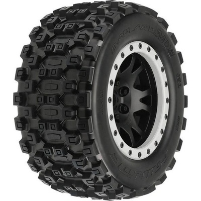 Pro-Line kolo 4.3" pneu Badlands MX43 Pro-Loc disk Impulse H24 mm černo-šedý 2 X-Maxx