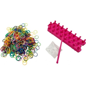 Alltoys Kreativní sada na výrobu náramků Loom Band 600 ks